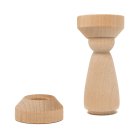 #21 wood lady peg with #3075B-A doll pin stand.